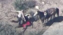 EE.UU.: Graban a policías golpeando a sospechoso en California