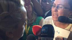 Mujer a Lilian Tintori: "Mi esposo está muerto gracias al tuyo"