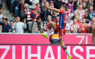 Bayern Múnich: Lewandowski marcó golazo de volea (VIDEO)