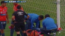 Libman sufrió duro golpe en el rostro pero se recuperó (VIDEO)
