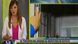 Magdalena del Mar: mujer cayó por ducto de ascensor malogrado