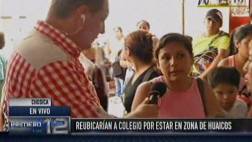 Chosica: Minedu cerró tres colegios por riesgo ante huaicos
