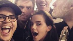 "La bella y la bestia": mira el primer selfie del elenco