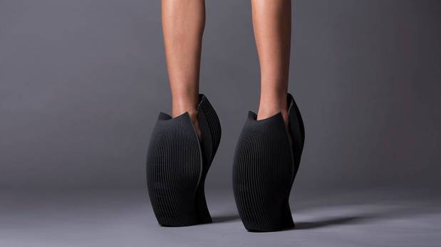 Arquitectura y moda: miras estos zapatos impresos en 3D