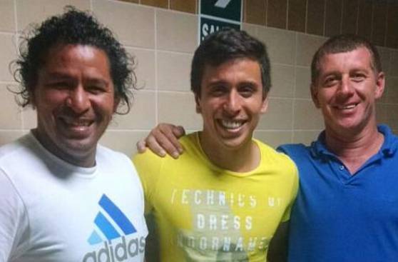 Juan Carlos Bazalar recibió visita de Acasiete y ‘loco’ Zapata