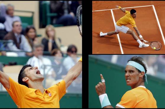Djokovic venció a Nadal: las imágenes del duelo en Montecarlo