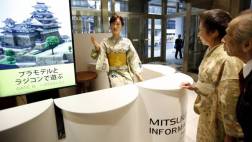 Aiko Chihira, un androide que trabaja de recepcionista
