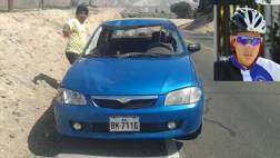 Arequipa: Chofer atropella a tres ciclistas e intenta huir