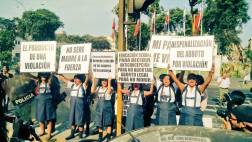Realizaron plantón para pedir despenalización del aborto