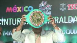 Mayweather vs Pacquiao: diseñan cinturón con 3017 esmeraldas