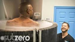 Floyd Mayweather se da baños a 220° bajo cero como preparación