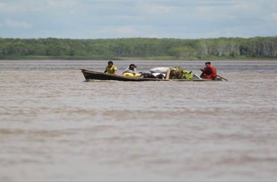 Tres distritos de Loreto en riesgo por nivel del río Marañón
