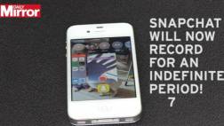Snapchat: truco permite extender límite de grabación de videos