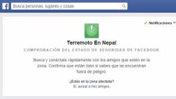Facebook y Google ayudan a encontrar a personas en Nepal