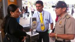 Decomisan 300 tarjetas del Metropolitano a suplantadores