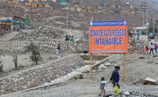 Chosica: no existen estudios de las quebradas de riesgo