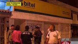 San Miguel: dos heridos deja asalto a tienda de telefonía