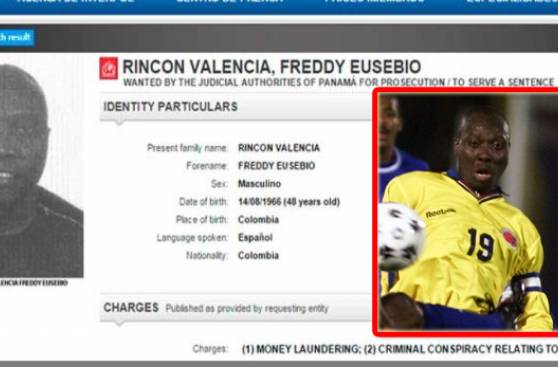 Freddy Rincón: Interpol pide captura del ex jugador colombiano