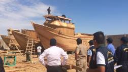 Allanan astilleros donde hacían botes con madera de algarrobo