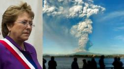 Bachelet ante el Calbuco: "Estamos enviando todo el apoyo"