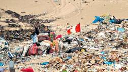 Ica: botadero provisional lleva basura a las dunas de Pisco