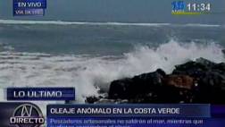 Chorrillos: pescadores suspenden labores por oleajes anómalos