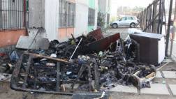 Incendio en condominio de El Agustino dejó un herido