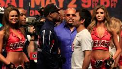 Mayweather vs. Pacquiao: el peso oficial de los boxeadores