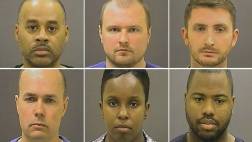 Baltimore: Los 6 policías implicados en muerte de Freddie Gray