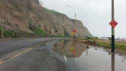Costa Verde: cerraron tramo en Miraflores por fuerte oleaje
