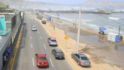 Costa Verde: se restablece el tránsito tras despejar la vía