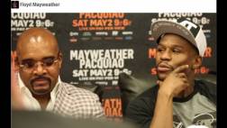 Mayweather: lo último que tuiteó antes de pelear con Pacquiao