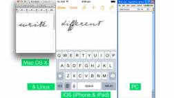 Crean una tipografía basada en la letra de Einstein