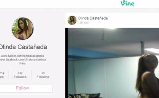 Vine: Olinda Castañeda debutó en red social con sensual vídeo