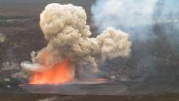 Hawai: colapsa el cráter del volcán Kilauea