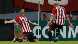 Estudiantes ganó 2-1 a Santa Fe en octavos de Copa Libertadores