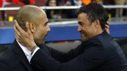Luis Enrique habló sobre Guardiola tras vencerlo en Champions