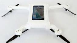 Crean carcasa que convierte un smartphone en un dron