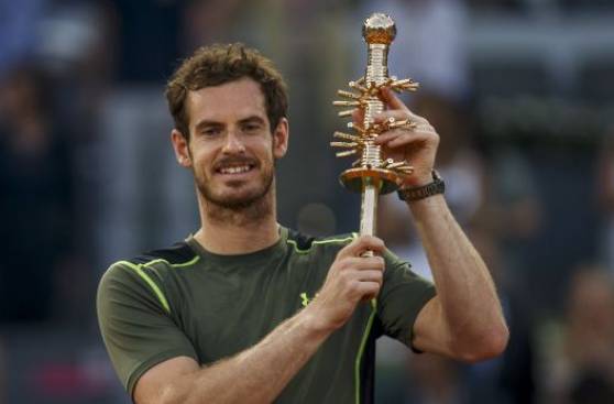 Murray superó a Nadal y ganó el título del Masters de Madrid
