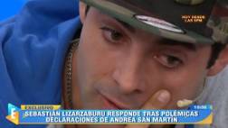 Sebastián Lizarzaburu desmiente versión de Andrea San Martín