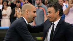 Luis Enrique confesó qué le dijo Guardiola al final del partido