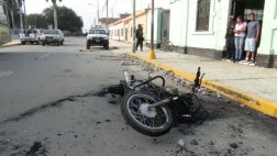 Azucareros de Tumán atacan comisaría y queman motocicleta