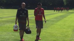 Carlos Zambrano sufrió fuerte golpe en el Eintracht Frankfurt
