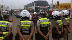 Carretera Central: PNP retira ambulantes ante plan de desvíos