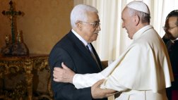 El Papa Francisco a Mahmud Abbas: "Eres un ángel de paz"