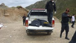Hallaron cuerpos de tres empresarios secuestrados en Huancayo