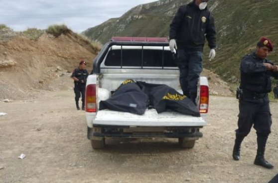 Hallaron cuerpos de tres empresarios secuestrados en Huancayo