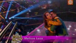 "El gran show": Melissa Loza sufrió aparatosa caída en set