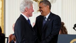 Barack Obama y Bill Clinton intercambian bromas en Twitter