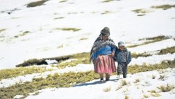 Heladas se intensificarán en siete regiones del sur del país